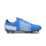 Puma tacto fg/ag men's football boots in blue - Side View 03