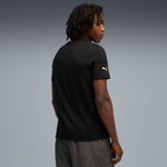 PUMA Scuderia Ferrari sportswear coloured shield tee in rosso corsa - black