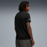 PUMA Scuderia Ferrari sportswear coloured shield tee in rosso corsa - black