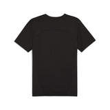 Puma teamFINAL football training jersey in black and silver - Back View