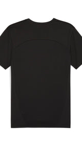 Puma teamFINAL football training jersey in black and silver - Back View