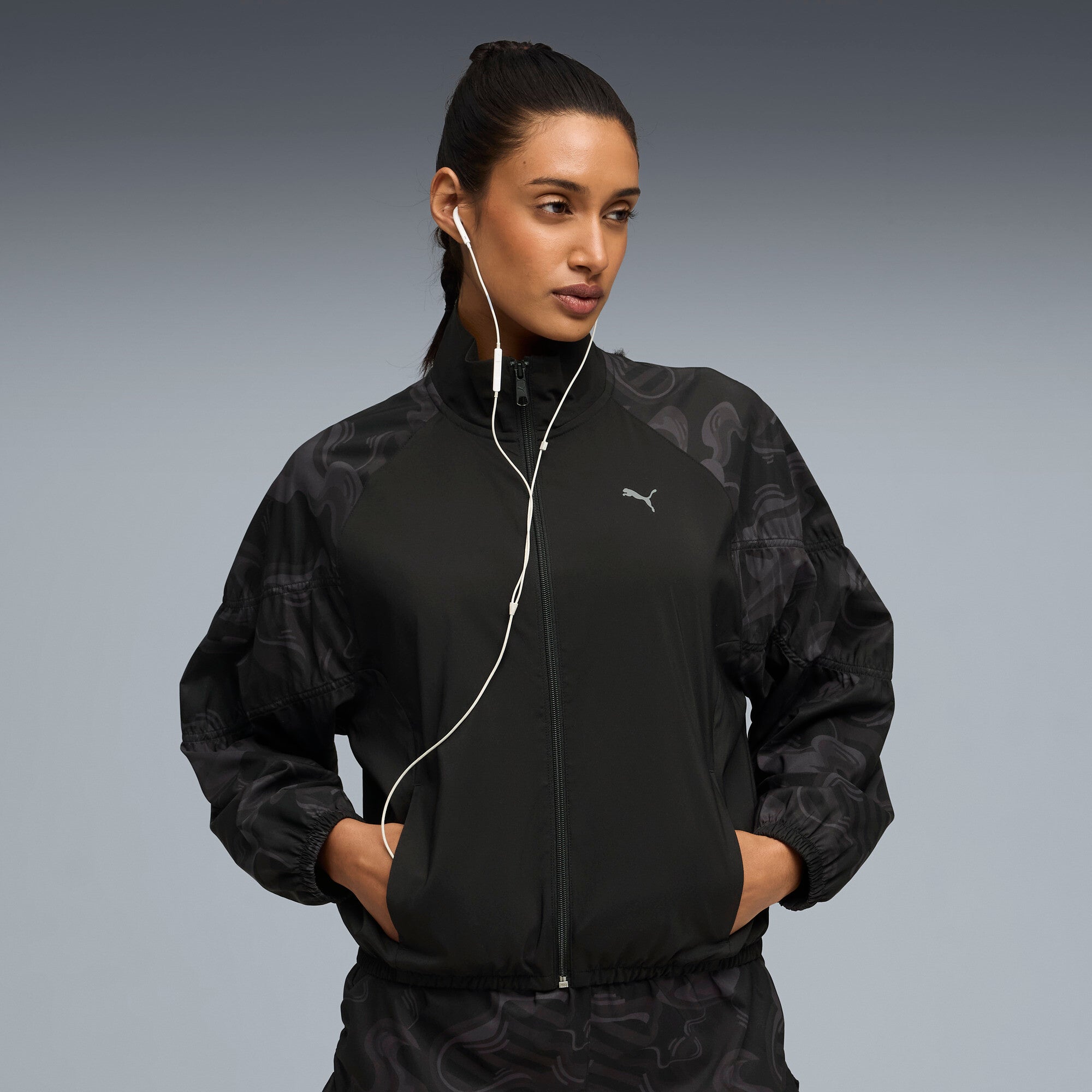 PUMA league training jacket relaxed women in black