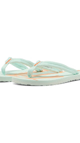 Puma epic flip v2 sandals in peaceful blue and dark poppy - Front View