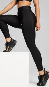 Puma fit eversculpt high waist training tights women in black - Model Shot 01