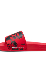 Puma swimming F1® leadcat 2.0 logo sandals in black - Side View 02
