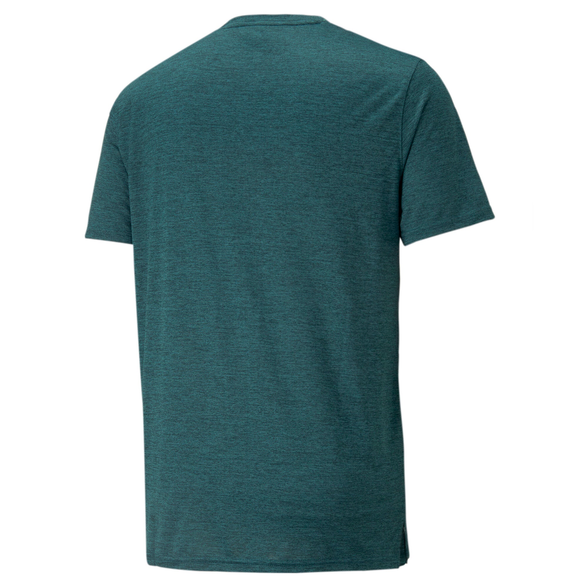 Puma training favourite heather cat tee in gray - Back View