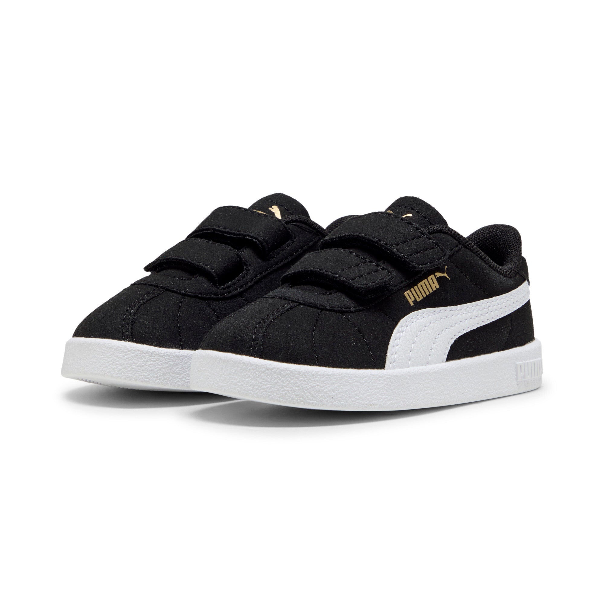Puma club ii sneakers toddler in black - Front View
