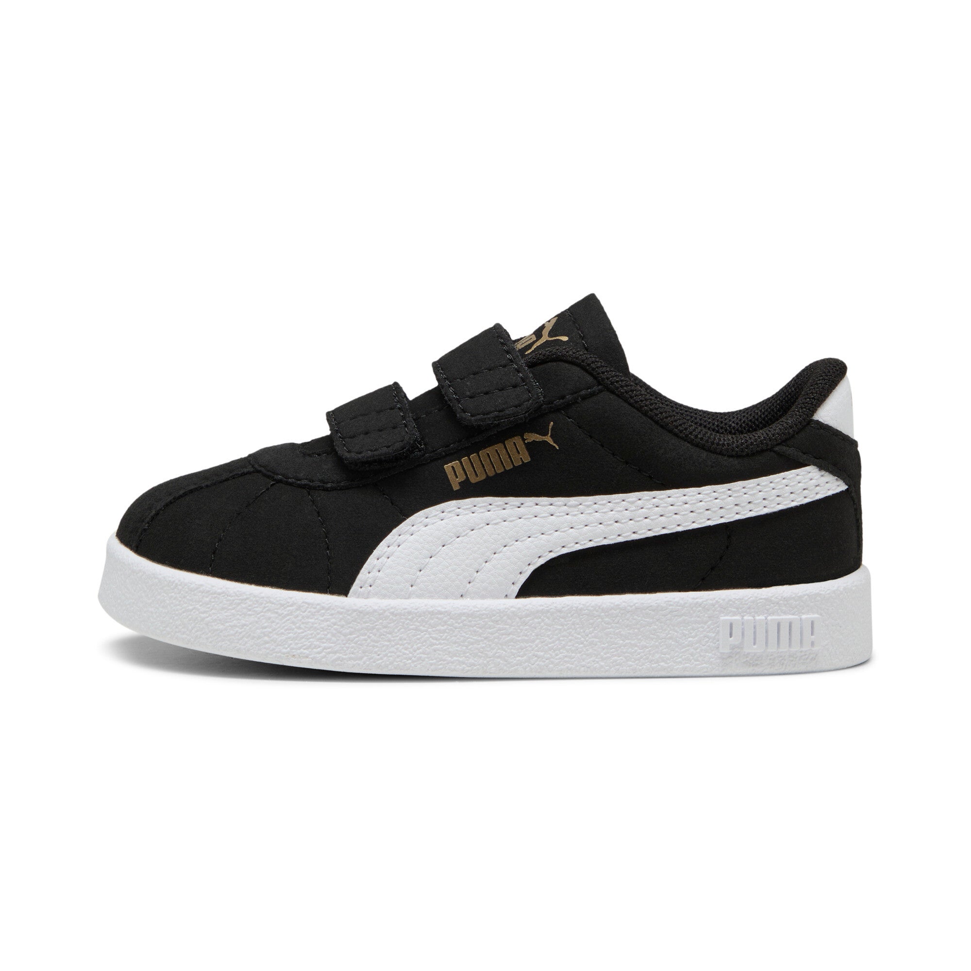 Puma club ii sneakers toddler in black - Side View 01