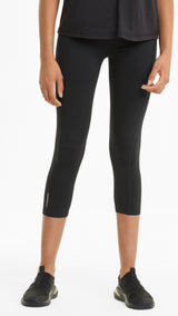 Puma train favorite forever high waist 3/4 tight in black - Model Shot 01