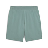 Puma class 8" shorts in green moon - Back View