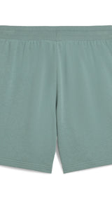 Puma class 8" shorts in green moon - Back View