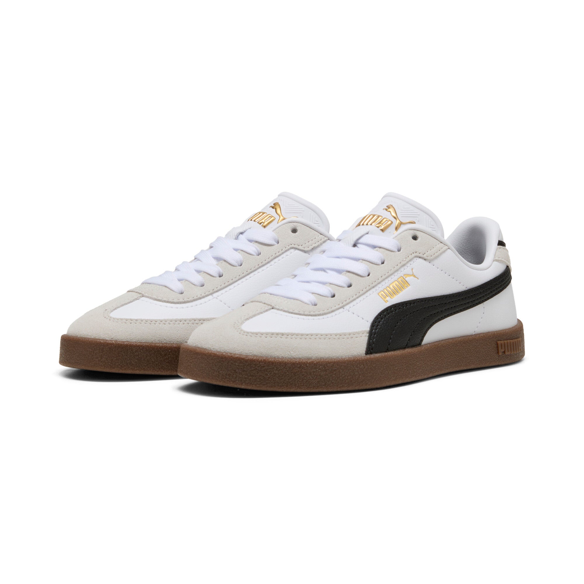 Puma club ii era sneakers in black - Front View