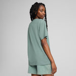 Puma class relaxed tee in green moon - Model Shot 02