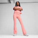 Puma class relaxed crop tee in pink fruit - Model Shot 03