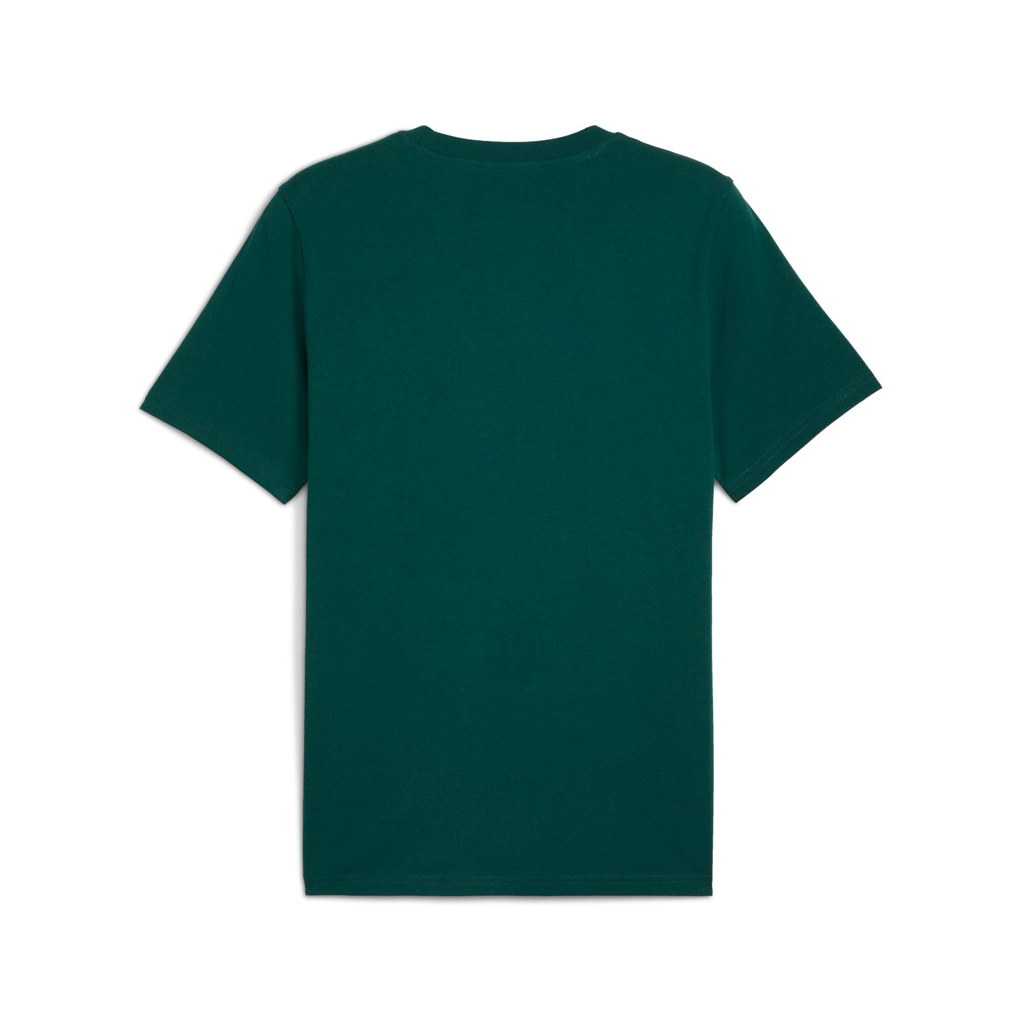 Puma sports legacy front graphic tee in dark myrtle - Back View