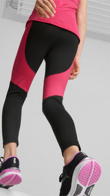 Puma favourite high-waist 7/8 tights youth in black - Model Shot 03