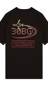 Puma x davido 30bg tee men in black - Back View