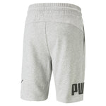 Puma power shorts men in gray - Back View