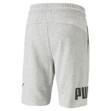 Puma power shorts men in gray - Back View