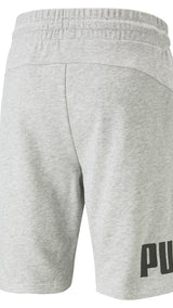 Puma power shorts men in gray - Back View