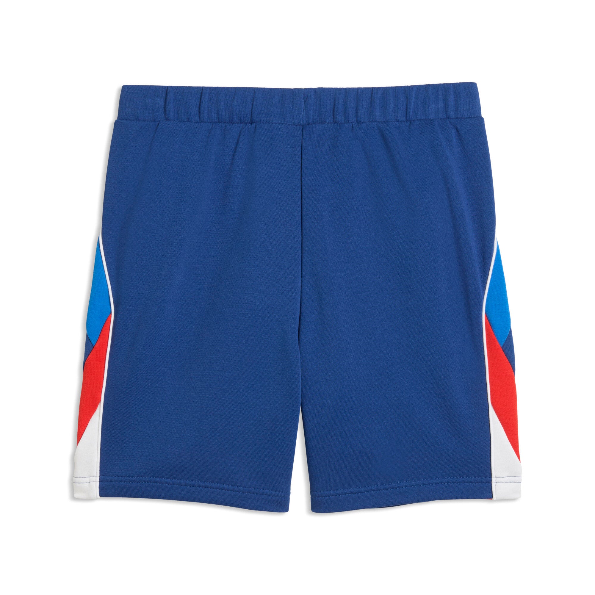 PUMA BMW M MOTORSPORT sportswear 7" shorts men in pro blue — back view