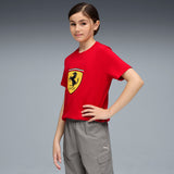 PUMA Scuderia Ferrari sportswear coloured big shield tee - rosso corsa