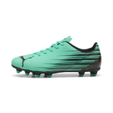 PUMA ATTACANTO II fg/ag football boots men in green and black — side view 1
