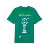 PUMA TotalEnergies CAF Africa Cup of Nations 2025 country tee in sport green and clyde royal - Front View