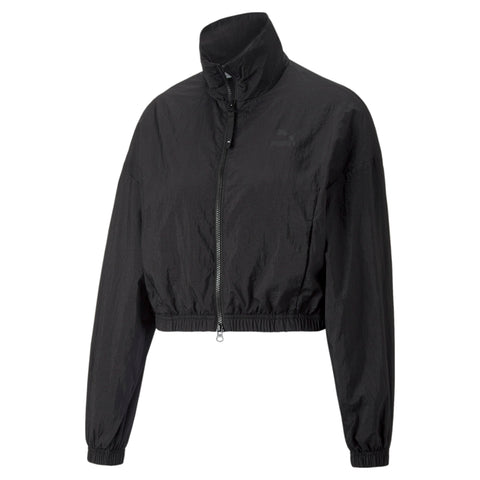 PUMA dare to woven track jacket in black