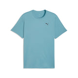 PUMA TAD ESSENTIALS solid cat tee men (525908) in baltic sea blue