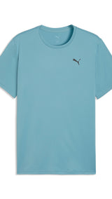 PUMA TAD ESSENTIALS solid cat tee men (525908) in baltic sea blue