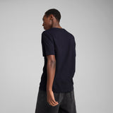 PUMA GRAPHICS sneaker tee - new navy