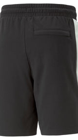 Puma T7 iconic shorts in black - Back View