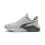 Puma X-cell nova FS running shoes in cool light gray and cool dark gray - Side View 01