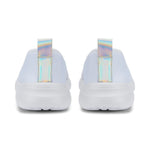 Puma adelina shine sneakers in white - Back View