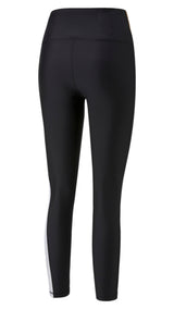 Puma training safari glam high waisted full length leggings in black - Back View