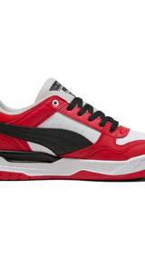 Puma rebound retro sneakers in black and for all time red - Side View 03