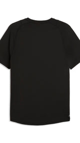 PUMA PWRMODE training tee men in black — back view