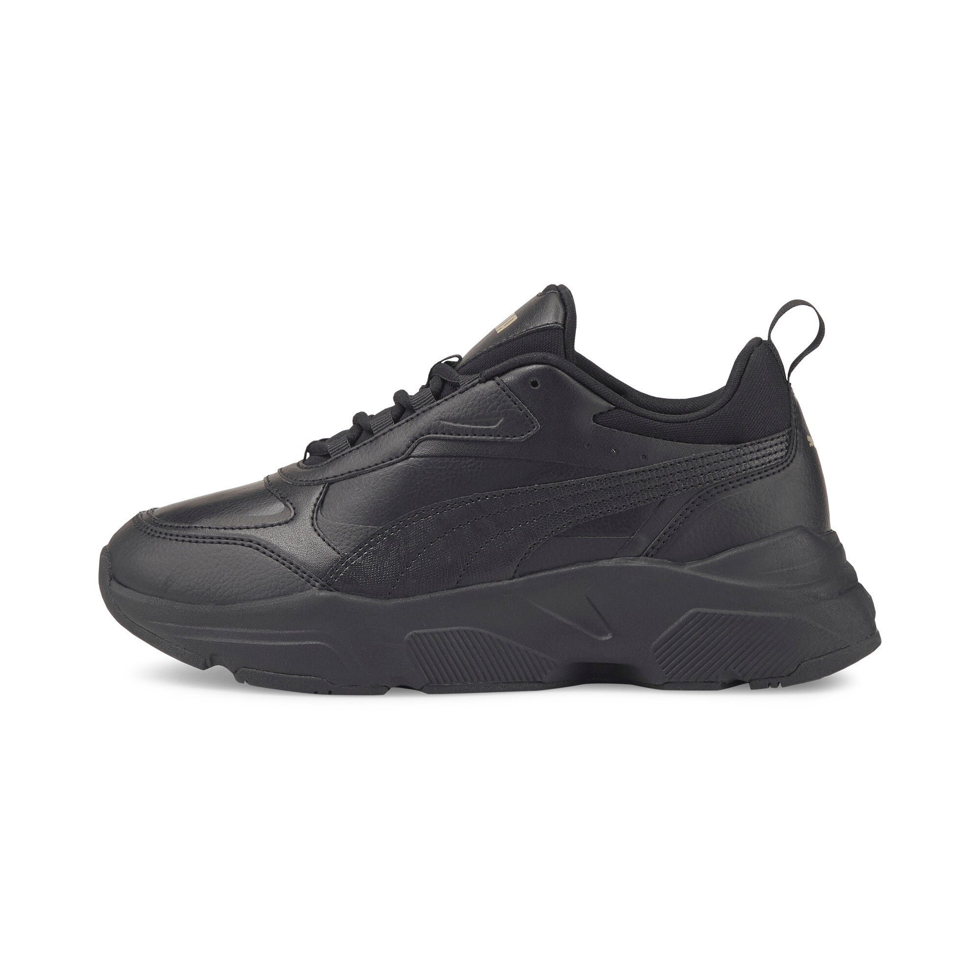 Puma cassia SL trainers in black - Side View 01