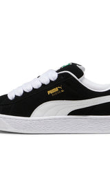 PUMA Suede XL sneakers in alpine snow - black