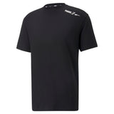Puma rad/cal tee men in black - Front View