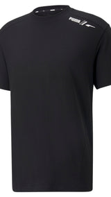Puma rad/cal tee men in black - Front View