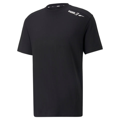 PUMA rad/cal tee men in black