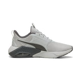 Puma X-cell nova FS running shoes in cool light gray and cool dark gray - Side View 03