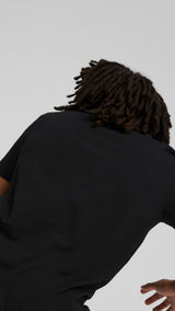 Puma BMW M motorsport essentials logo tee in black - Model Shot 03