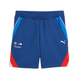 PUMA BMW M MOTORSPORT sportswear 7" shorts men in pro blue — front view