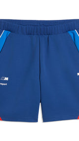 PUMA BMW M MOTORSPORT sportswear 7" shorts men in pro blue — front view