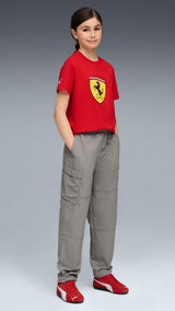 PUMA Scuderia Ferrari sportswear coloured big shield tee - rosso corsa