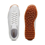 Puma easy rider leather sneakers in white - Side View 02
