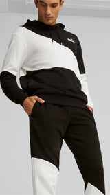 Puma power cat sweatpants in black - Model Shot 03
